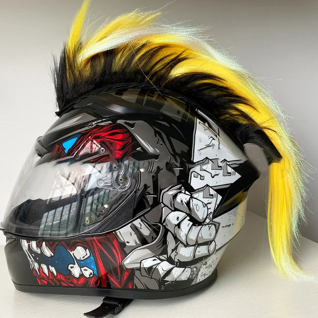 Mohawk Helmet Wig Decorations