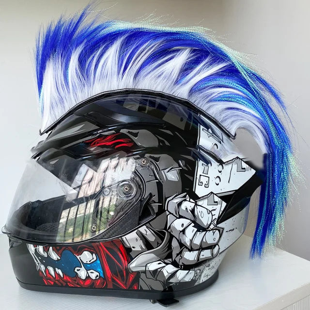 Mohawk Helmet Wig Decorations